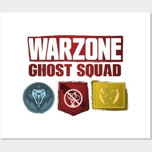 Warzone perks badges Posters and Art